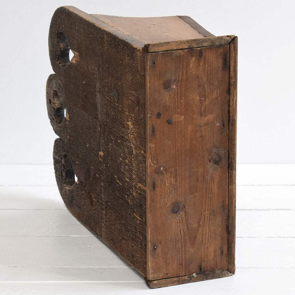 19th-C Primitive Pine Candle Box