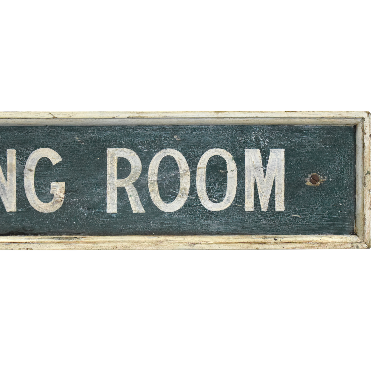 Wooden Train Platform Sign: First Class Waiting Room