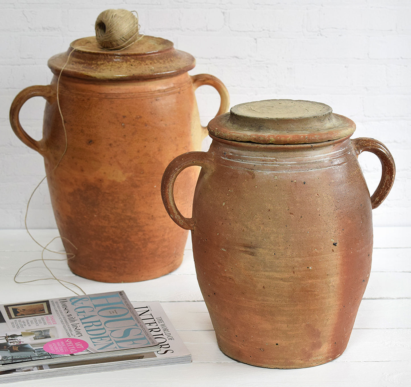 Large 19th-Century French Confit Pot