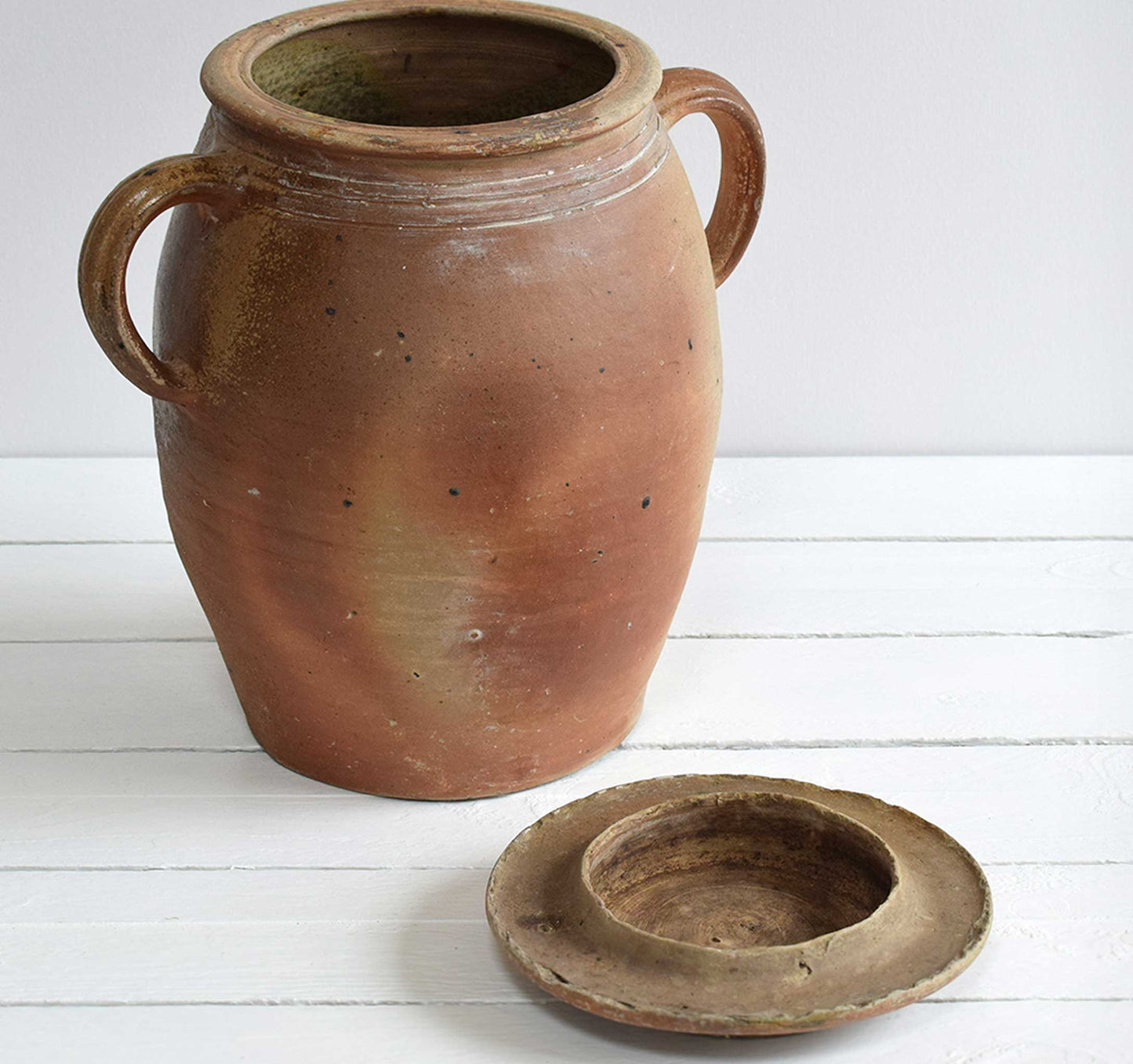 Large 19th-Century French Confit Pot