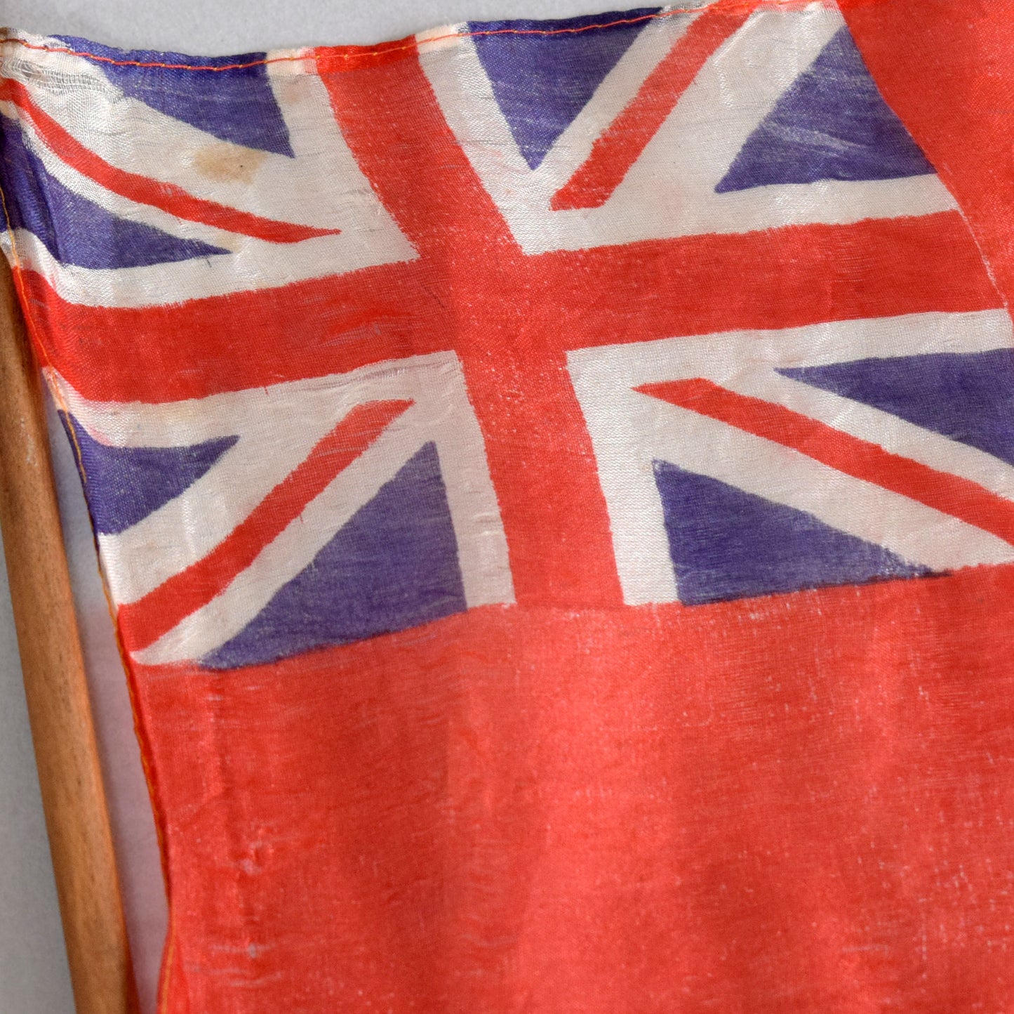 Antique Silk Canadian Red Ensigns