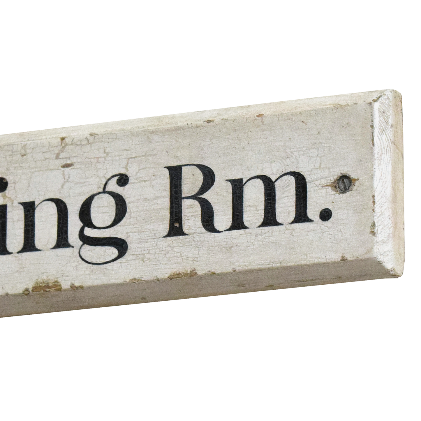 Painted Wooden Door Sign: Sitting Room