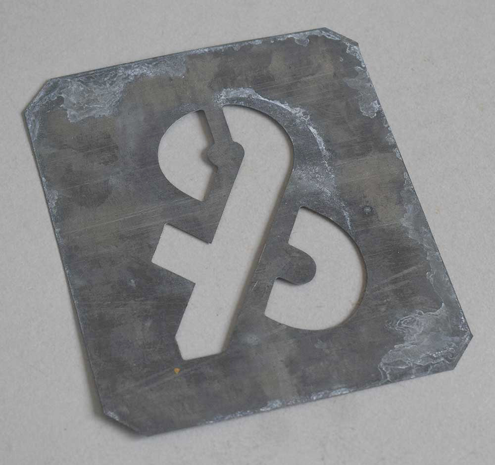Ampersand Stencil