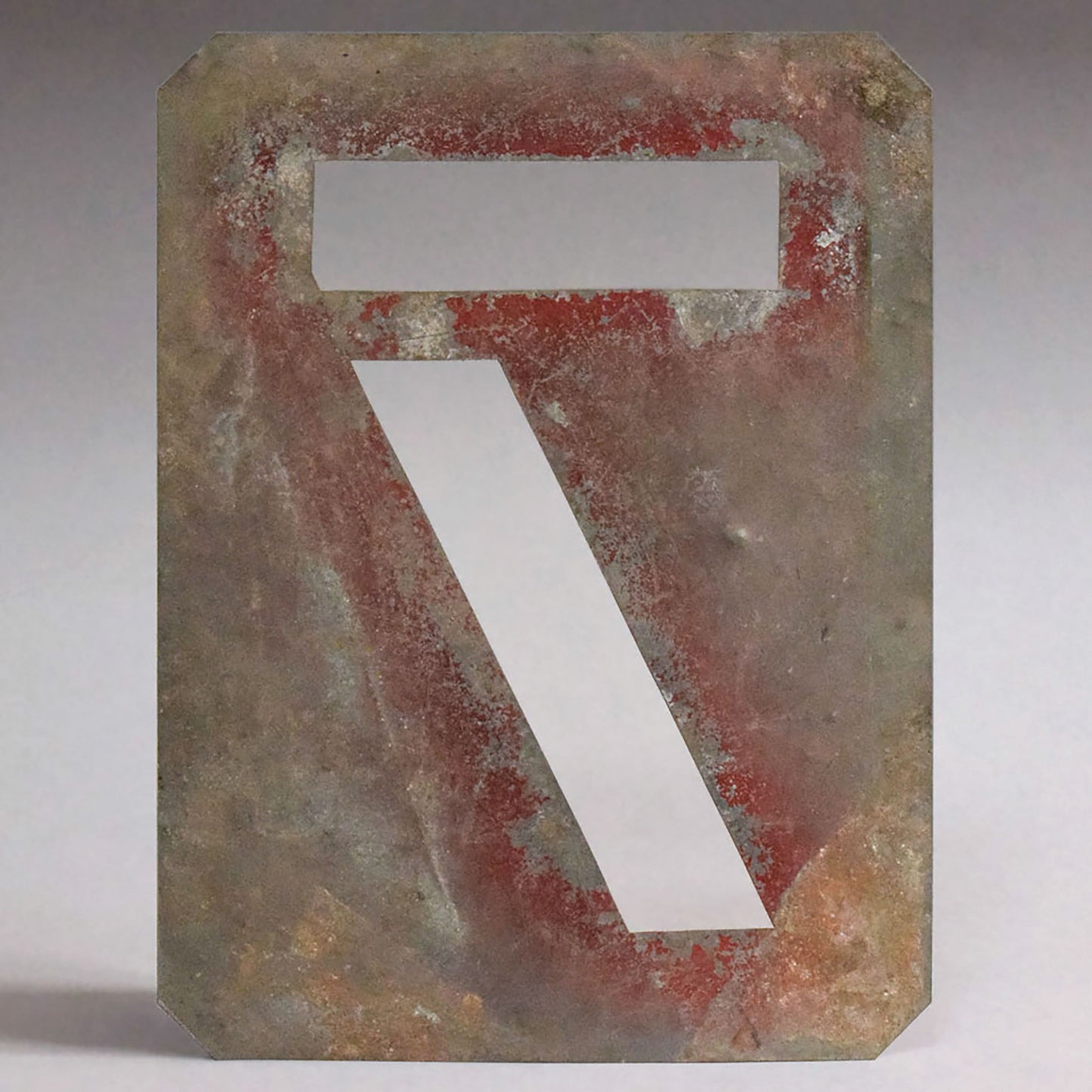 Large Zinc Signwriter's Stencil: 7