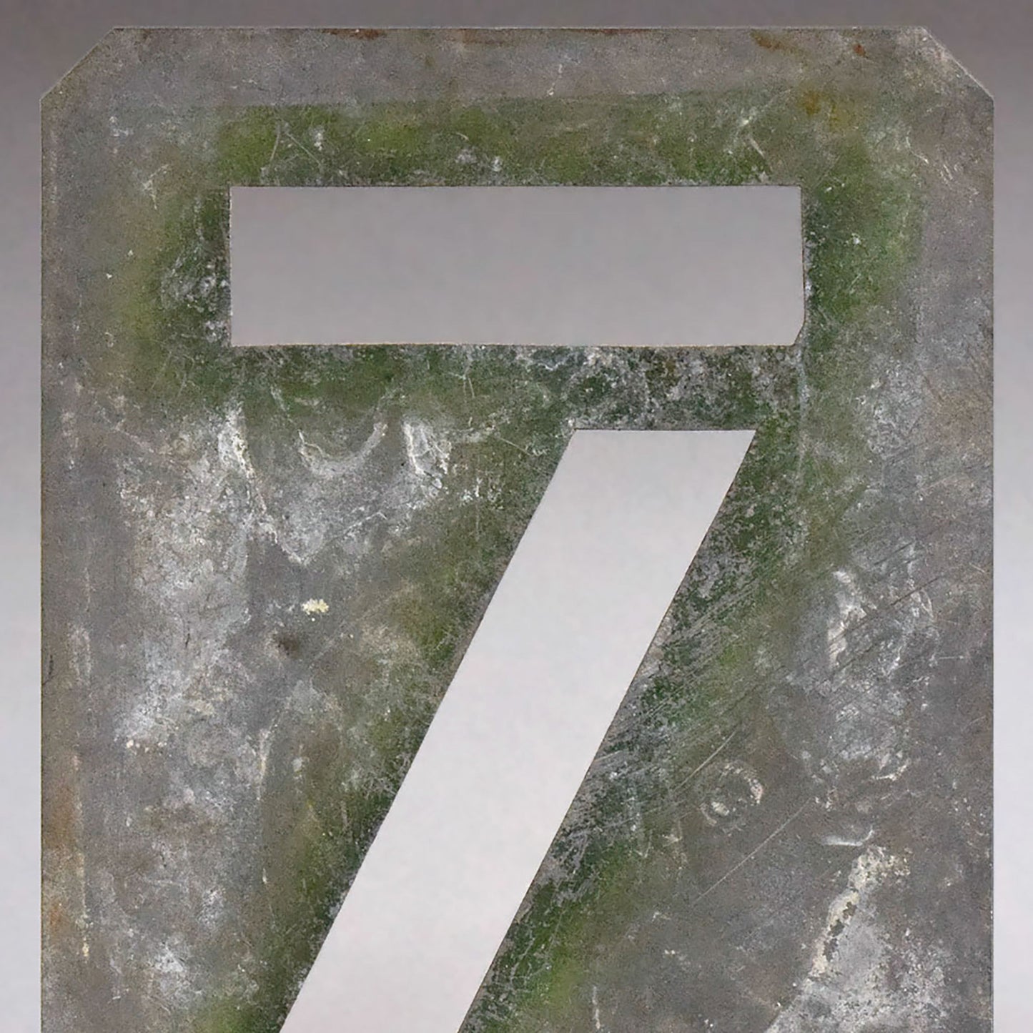Large Zinc Signwriter's Stencil: 7