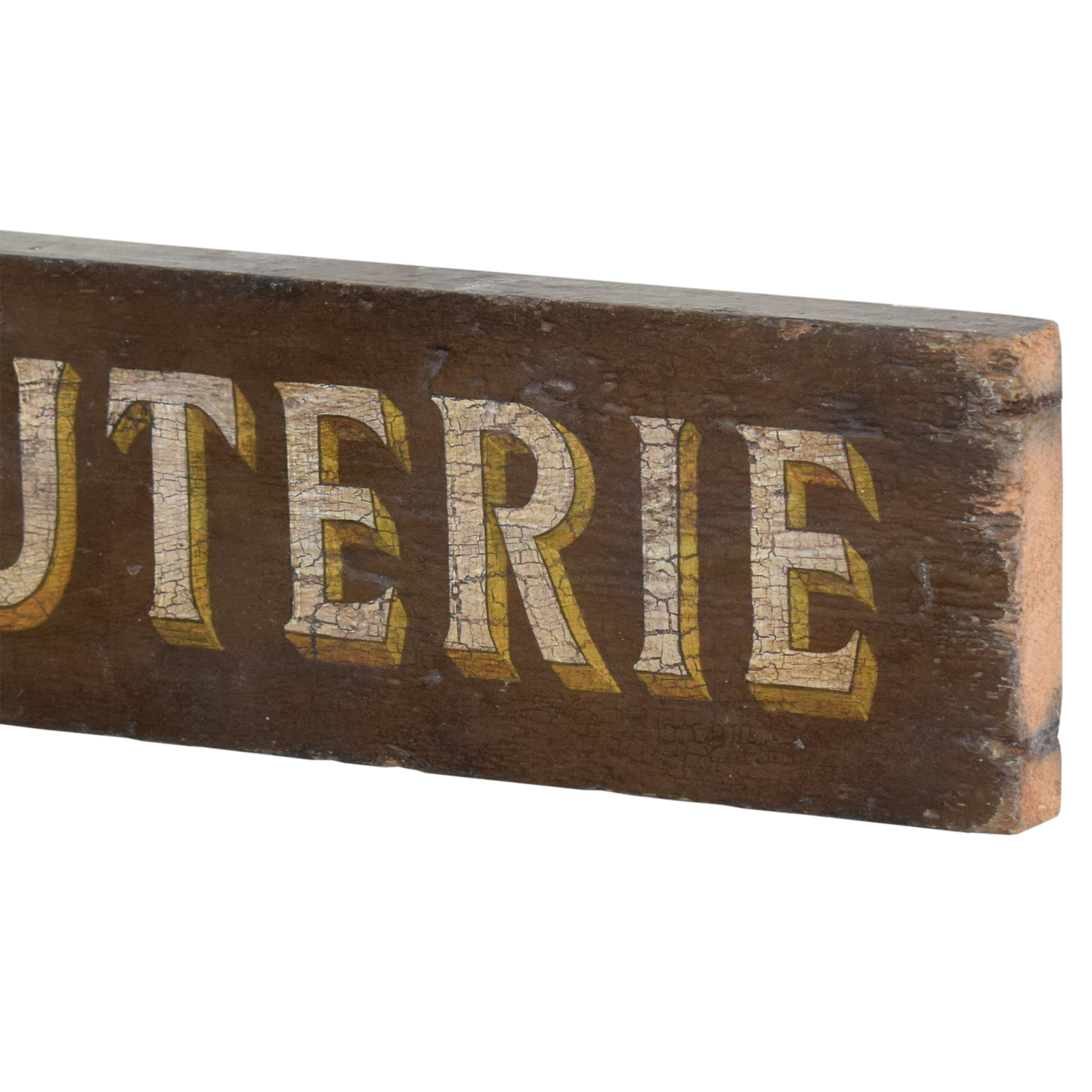 Painted Wooden Shop Sign: Charcuterie