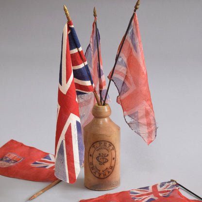 Antique Cotton Union Jack Flag