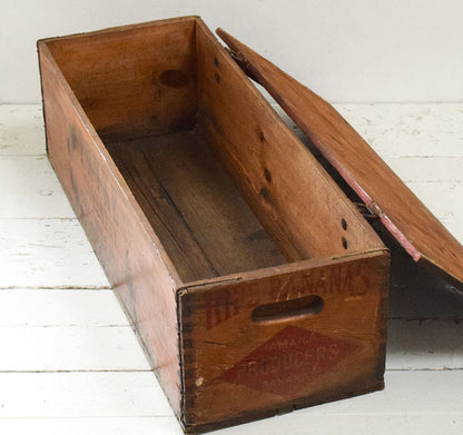 Large Early-1900s Banana Chest