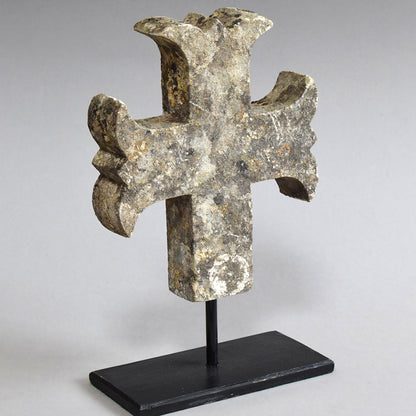 Mounted French Stone Cross