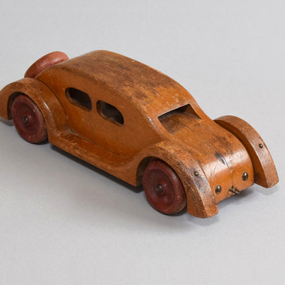 French Wooden Toy Car